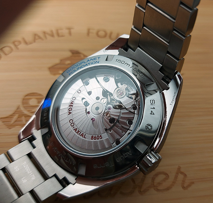 Omega Seamaster Aqua Terra 150m Master Co-Axial Chronometer GMT Good Planet Ref. 231.90.43.22.04.001